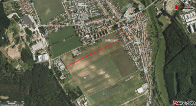 Pozemek o celkové výměře 4393 m2, v ÚP vedený z větší části jako plocha bydlení #0