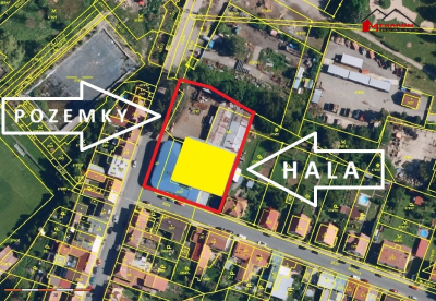 Část výrobního areálu – hala 645 m2, pozemky 2982 m2 #7