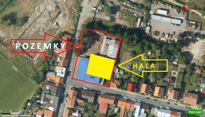 Část výrobního areálu – hala 645 m2, pozemky 2982 m2 #0